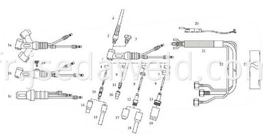 Wp 18 Water Cooled Tig Torch